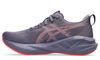 Asics Novablast 5'Greyish Purple/Coral Reef'