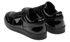 Prada Downtown leather sneakers "Black"