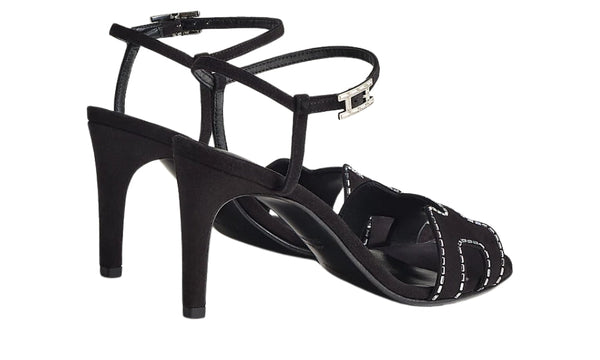 HERMES Heden 80 sandal "Black"