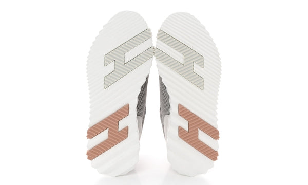 Hermès Air Mesh Suede Goatskin Bouncing"Gris Lulea White"