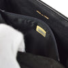 CHANEL 1989-1991 Diamond Shoulder Bag Mini Black Suede