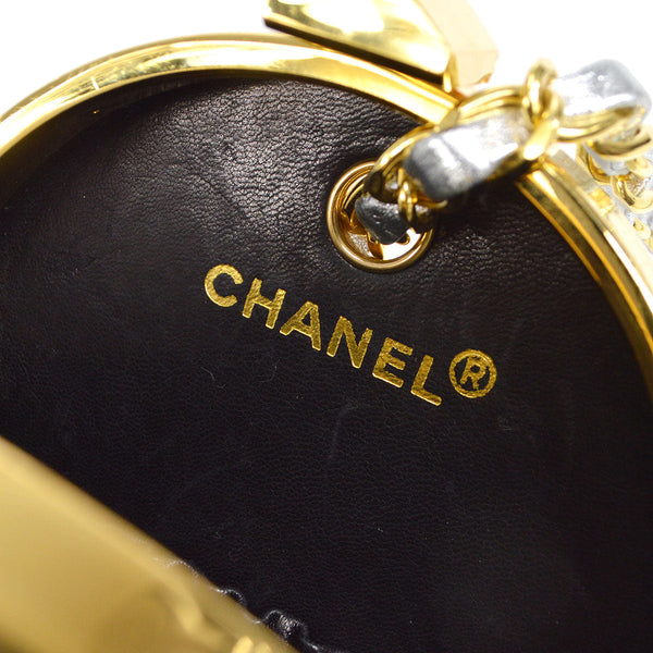 CHANEL 1989-1991 Kisslock Shoulder Bag Micro