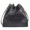 CHANEL 1994-1996 Triple CC Shoulder Bag Black Caviar