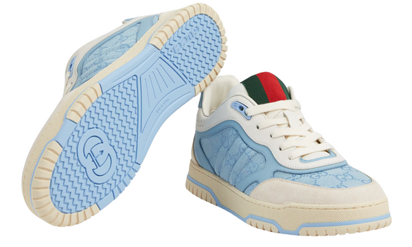 Gucci Re-Web Trainer "Light Blue"
