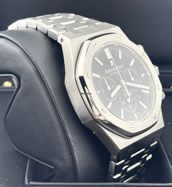 Royal Oak Chronograph Black Dial Full Set