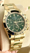 Daytona Cosmograph 116508 Green Dial 18K Yellow Gold Jhon Mayer 2018