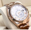 Sky-Dweller 18K Rose Gold Annual Calendar Sundust Dial