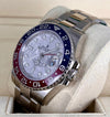 GMT-Master II Meteorite Dial 18K White Gold Full Set Mint