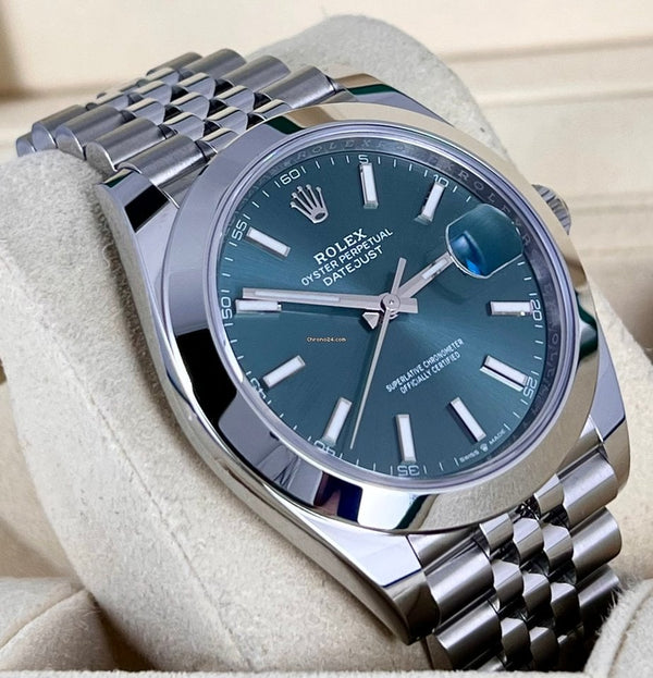 Datejust 41 Mint Green Jubille Full Set