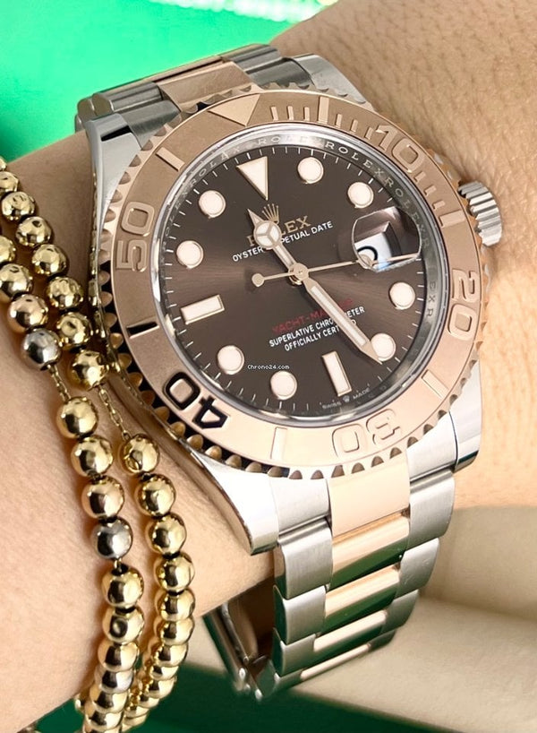 Yacht-Master 40 Rose Gold 18K Chocolate Dial Full set