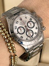 Daytona Racing Dial 18K White Gold Z Serial Box And Papers