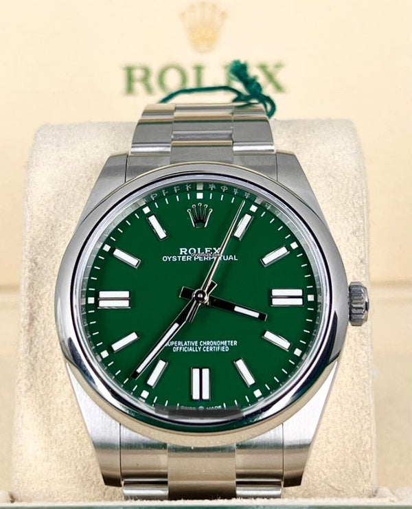 Oyster Perpetual 41 Green Dial New