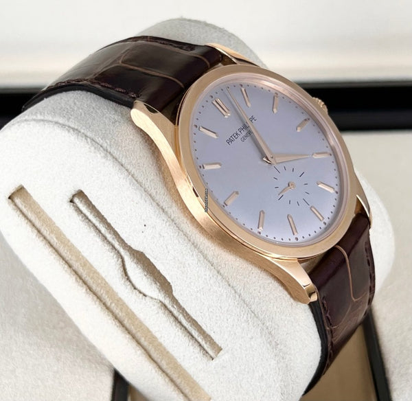 Calatrava Manual Winding 18K Rose Gold Full Set Unpolished