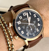 Calatrava Pilot Travel Time 18K Rose Gold NEW