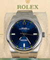 Oyster Perpetual 39 Blue Dial Like New Watch Only