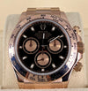 Daytona Black Dial Rose Gold Mint