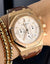 Royal Oak Chronograph kasparov Rose gold white dial box an