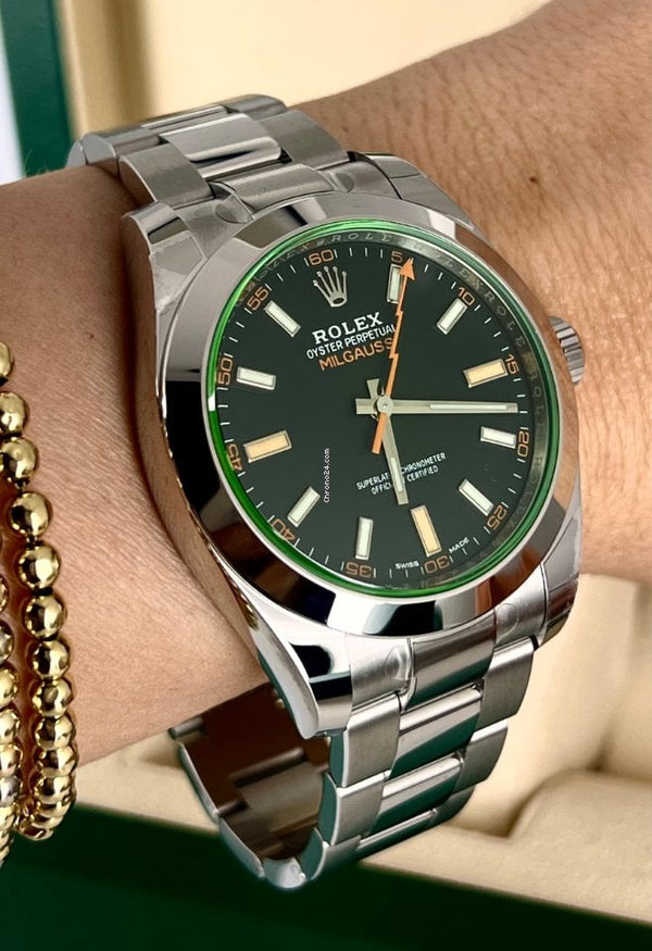 Milgauss 2022 LikeNEW Discontinued Green Glass