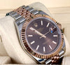 Datejust 41 Chocolate Dial 18K Rose Gold