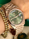 Day-Date 40 Green Olive Dial 2024 LC EU