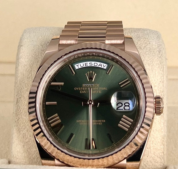 Day-Date 40 Green Olive Dial 2024 LC EU