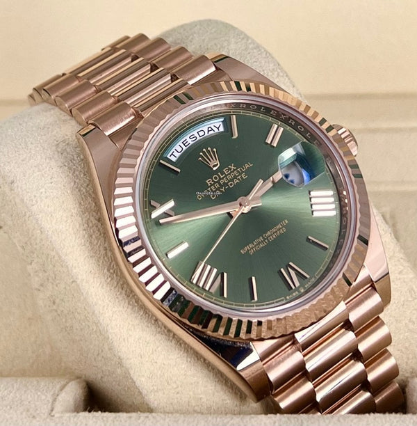 Day-Date 40 Green Olive Dial 2024 LC EU
