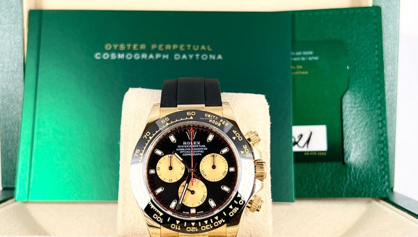 Daytona 18K Yellow Gold Paul Newman OysterFlex Mint