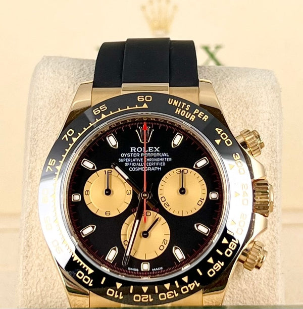 Daytona 18K Yellow Gold Paul Newman OysterFlex Mint