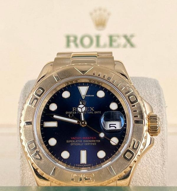 Yacht-Master 40 18K yellow Gold 2008 Like new after service 06/23