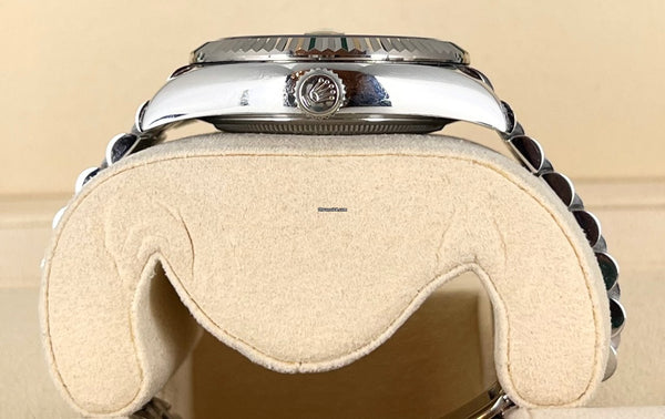 Sky-Dweller 42 Annual Calendar Blue Dial Jubille Full Set Unpolished