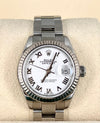 Lady-Datejust 28 MM box papers like new white gold bezel
