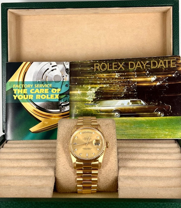 Day-Date 36 Baguette Dial Champagne very good condition