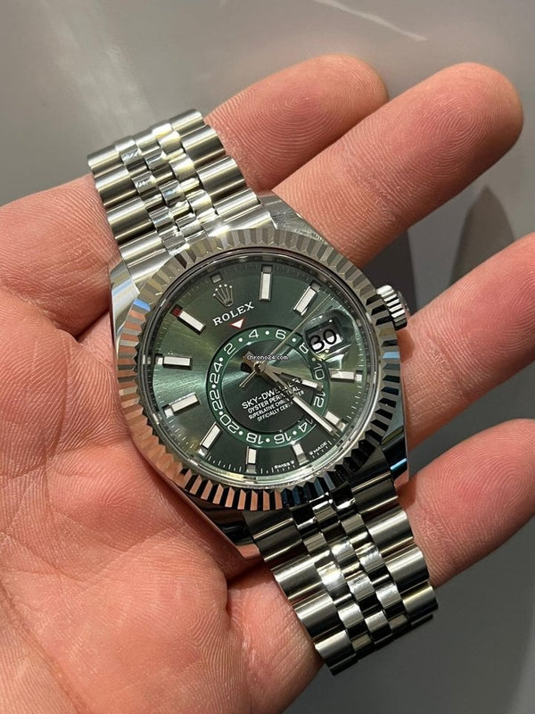 Sky-Dweller Green Mint NEW 24
