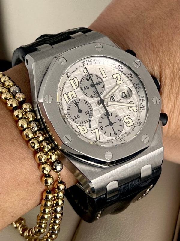 Royal Oak Offshore Chronograph Safari Full Set Beautiful Condition