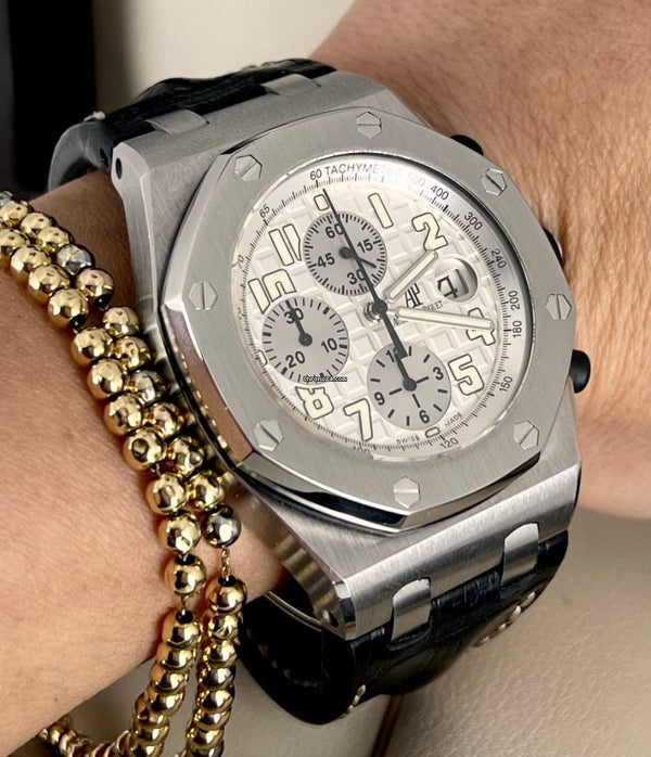 Royal Oak Offshore Chronograph Safari Full Set Beautiful Condition