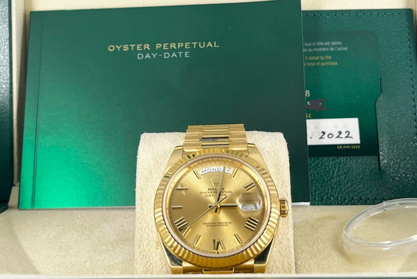 Day-Date 40 Yellow Gold 18K 2022