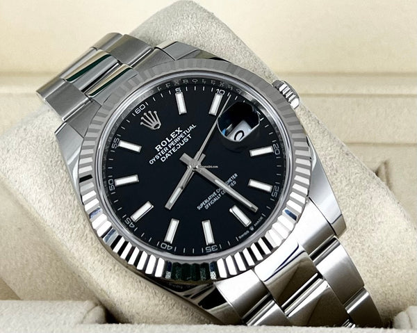 Rolex Datejust 41 Black Dial