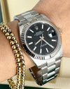 Rolex Datejust 41 Black Dial