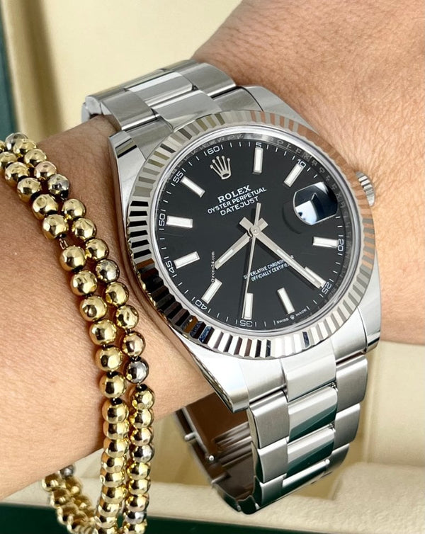 Rolex Datejust 41 Black Dial