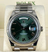 Day-Date 40 Olive Green Dial Full Set