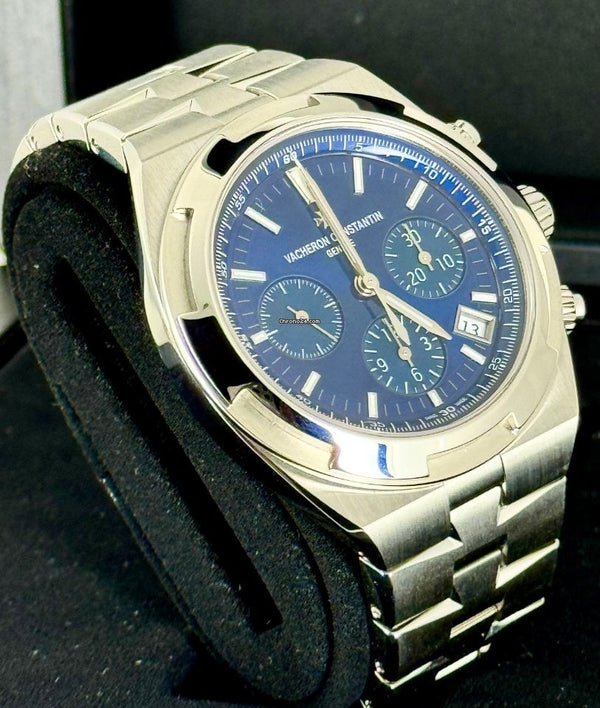 Overseas Chronograph BLUE dial NEW 2021 FULL SET