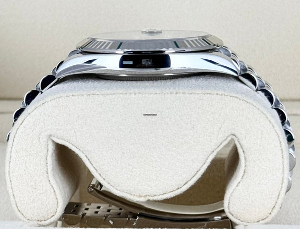 Rolex Datejust 41 Blue Dial Stick