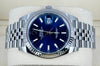 Rolex Datejust 41 Blue Dial Stick