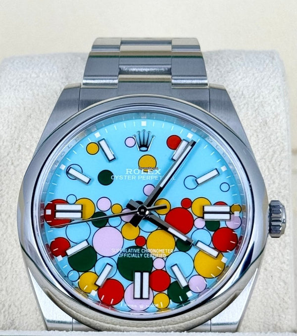 Oyster Perpetual 41Celebration Balloon Tiffany Dial Mint