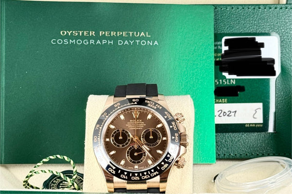 Daytona Chcolate dial 18K rose gold NEW 2021