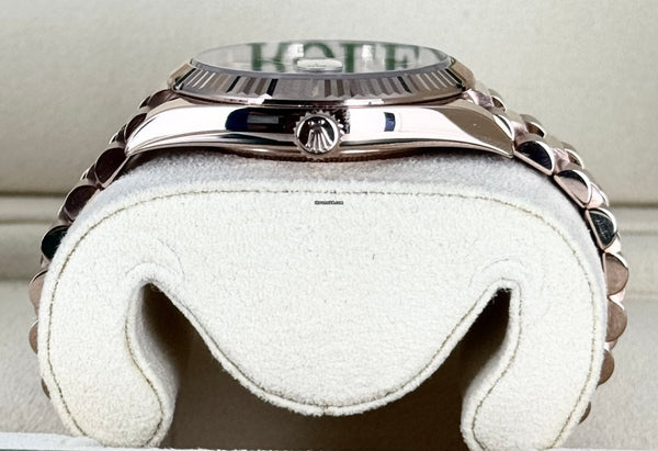 Day-Date 40 Romain Chocolate Dial Rose Gold