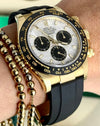 Daytona Oyster Flex Meteorite Dial Yellow Gold Mint