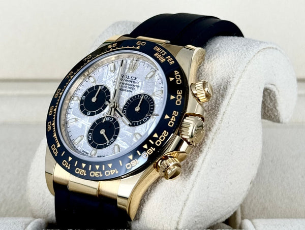 Daytona Oyster Flex Meteorite Dial Yellow Gold Mint