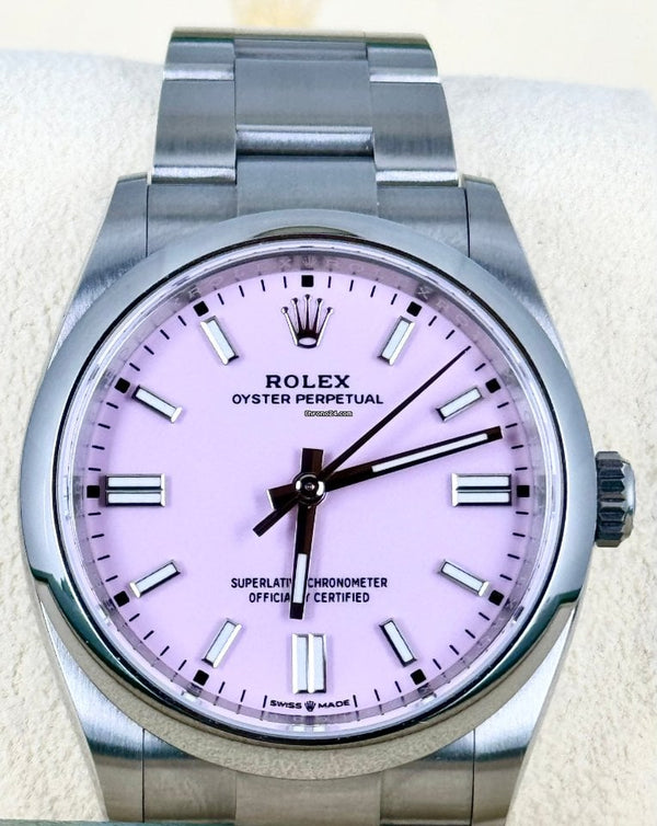 Oyster Perpetual 36 Certified Pink Candy