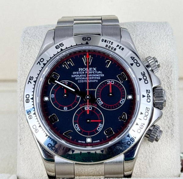 Daytona 18K White Gold Serviced by Rolex